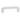 2PC. POIGNEE 96mm PVC BLANC