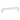 2PC. POIGNEE 128mm PVC BLANC