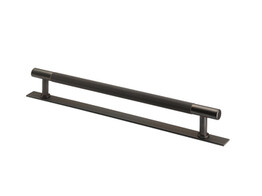 ACHTERPLAAT   MESSING CC305MM DONKER BRONS