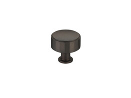 KNOP BROADWAY   MESSING O29MM DONKER BRONS
