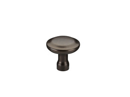 KNOP BOWLAND   MESSING O34MM DONKER BRONS