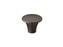 KNOP STORMONT MESSING O34MM DONKER BRONS
