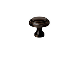 KNOP KNIGHTSBRIDGE   MESSING O32MM DONKER BRONS