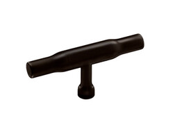 T-KNOP BOWLAND   MESSING DONKER BRONS