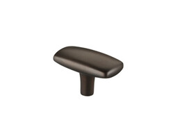 KNOP EDINBURGH   MESSING 47MM DONKER BRONS